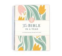 The Bible in A Year: A 52-Week Study Through Gods Word - Spiral Bible Study Guide 52-Week Women's Bible Study Plan s((A4 Size)1pc)