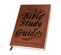 The Bible in A Year: Bible Study Guide for Women,PU Leahter 66-Page Bible Study Plan Daily Devotional Journal with Scripture Quotes