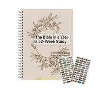 The Bible in a Year for Women: 52-Week Study Guide with Daily Devotionals and Journaling Space