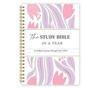 The Bible in one Year | A 52-W uided Bibles Study & Daily Reading Plan | Bible Study Journal for Women & Men | Christian Gifts for Women | Bible Study Supplies