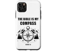The Bible is My Compass - Joshua 1:8 Christian Faith Camping Case for iPhone 11 Pro Max