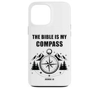 The Bible is My Compass - Joshua 1:8 Christian Faith Camping Case for iPhone 13 Pro Max