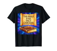 The Bible is My Fact Checker Christian Anime T-Shirt