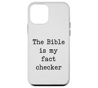 The Bible is My Fact Checker Christian Case for iPhone 12 mini