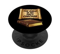The Bible is My Fact Checker Christian PopSockets Adhesive PopGrip