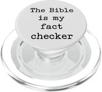 The Bible is My Fact Checker Christian PopSockets PopGrip for MagSafe