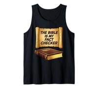 The Bible is My Fact Checker Christian Tank Top
