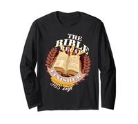 The Bible Recap Finisher 365 Days Christian Jesus Long Sleeve T-Shirt