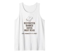 The Bible: Restricted, Banned, Hated, Most Read Tank Top