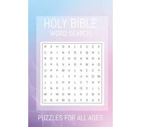 The Bible Themed: Explore word search puzzles around The Bible, Spirituality, Theology, and more | 6x9 inches, 110 pages | 50+ Puzzles