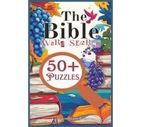 The Bible Word Search: 50+ Puzzles: Easy-to-Read Christian Word Puzzles with Biblical Theme | 6x9 Size, 110 Pages | Great Gift for Travel, Holidays, or Bible Study