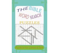 The Bible Word Search Puzzle Book: Word search with easy to read print a Bible,God,Christmas and more/6x9 inches,110 pages/50+ Puzzles...Gift for Vacation,Holidays