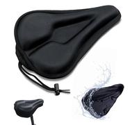 The Bicycle Seat Cushion is Made of Softened Silicone and Thickened Sponge for Shock Absorption and Breathability, Detachable and Adjustable for Elasticity, Suitable for Mountain/Road Bikes
