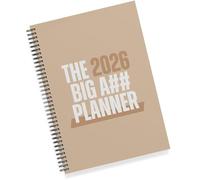 The Big A Planner - Design Your Amazing 2026, Oversized Desk Planner to Achieve Your Goals & Improve Productivity, Goal Setting Sections, Flexible Layout, January-December Planning Tool (A)