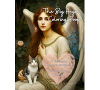 The Big Angel Coloring Book: A Beautiful Coloring Book for Adults with 99 Grayscale Angel Illustrations for Relaxation and Stress Relief