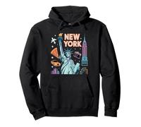 The Big Apple Collage Pullover Hoodie