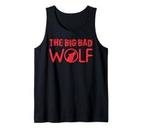 The Big Bad Wolf Graphic Tee Shirt - Halloween Literary Fun Tank Top