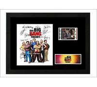 The Big Bang Theory 35mm Framed Film cell display New Cast signed stunning