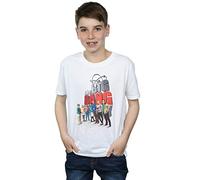 The Big Bang Theory Boys Big Poster T-Shirt White 12-13 Years