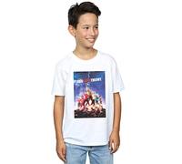 The Big Bang Theory Boys Character Poster T-Shirt White 12-13 Years