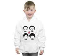 The Big Bang Theory Boy's Doctors & Mr Hoodie in White | Size: 9 Years The Big Bang Theory White 9 Years