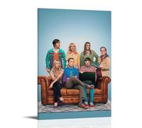 The Big Bang Theory Creative Waterproof Decorative Paintings Free of Framing Directly Pasted with Moisture-proof And Anti Fouling Materials Living Room Bedroom Hanging Paintings Artistic Sense Home Gi
