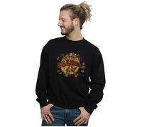 The Big Bang Theory Men's Bazinga Explosion Sweatshirt in Black | Size: 2XL The Big Bang Theory Black 2XL