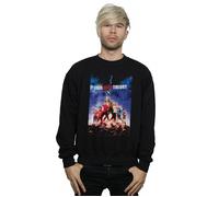 The Big Bang Theory Men's Character Poster Sweatshirt in Black | Size: Large The Big Bang Theory Black L