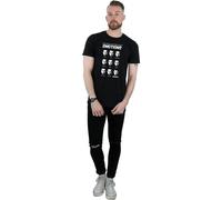 The Big Bang Theory Men's Emotions Sheldon Cotton T-Shirt in Black | Size: Large The Big Bang Theory Black L