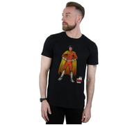 The Big Bang Theory Men's Howard Superhero T-Shirt in Black | Size: Medium The Big Bang Theory Black M