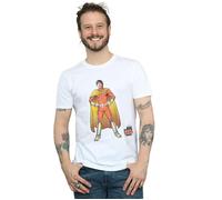 The Big Bang Theory Men's Howard Superhero T-Shirt in White | Size: Medium The Big Bang Theory White M