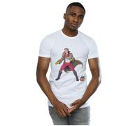 The Big Bang Theory Men's Leonard Superhero T-Shirt in White | Size: 3XL The Big Bang Theory White 3XL