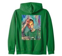 The Big Bang Theory Sheldon Painting Zip Hoodie