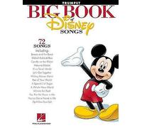 Big Book of Disney Songs 72 Songs - Trumpet 9781458411358 | Brand New