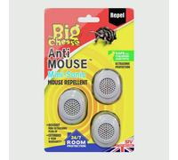 The Big Cheese - Anti Mouse Mini Sonic Mouse Repellent - 3 Pack