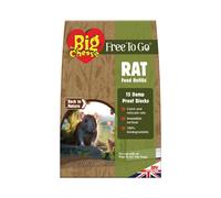 The Big Cheese Free To Go Rat Food Refills 20g x 15