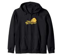 The Big Cheese Illustration Zip Hoodie