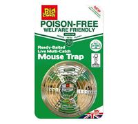 The Big Cheese, Poison-Free, Ready-Baited, Live Multi-Catch Mouse Trap