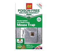 The Big Cheese - Poison Free Ready Baited Live Multi Catch Mouse Trap -