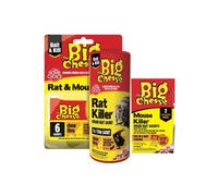 The Big Cheese Rat & Mouse Killer Grain Bait Sachets 6 X 25g (Pack of 6)