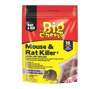The Big Cheese Rat & Mouse Rodent Bait Pasta, Pack Of 15, 150G