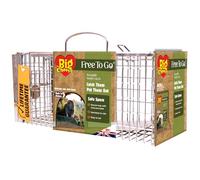 The Big Cheese Ready-Baited Rat Cage Trap Poison-Free Welfare Friendly British Grain Safe Around Children and Pets Monitor Infestations Good Quality