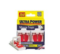 The Big Cheese Ultra Power Mouse Traps Pre Baited Ready To Use Professional Grade Rodent Control Safe And Effective 2 In 1