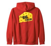 The Big Cheese (wedge) Zip Hoodie