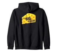 The Big Cheese (wedge) Zip Hoodie