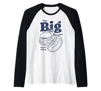 The Big Decision Burger Hotdog 4th of July Raglan Baseball Tee