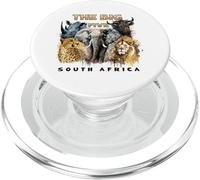 The big five South Africa South African animals PopSockets PopGrip for MagSafe