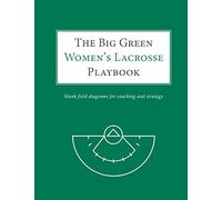 The Big Green Women's Lacrosse Playbook: blank field diagrams for coaching and strategy (The Big Blank Sports Strategy and Playbook Series)