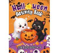 The Big Halloween Activity Book for Kids: A Spooktacular Collection of Mazes, Word Searches, Spot the Difference, I Spy, Color by Number, Find & Count, Coloring Pages, and More Halloween Fun!