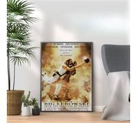 The Big Lebowski, 90s Movie Print Vintage Nostalgic Film Poster, A4 and A3 Size Frame Options, Great Home, Pub, Café, Bar Decoration Wall Art Print, House gift for movie lovers (A3 Print Only)
